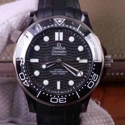 Omega Seamaster Diver 300M 210.92.44.20.01.001 VS Factory 1:1 Best Edition Replica Watch Black Ceramic Swiss ETA8806